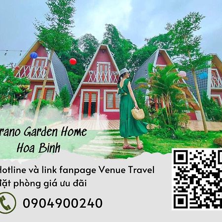 Furano Garden Home Hoa Binh - Venuestay Zewnętrze zdjęcie