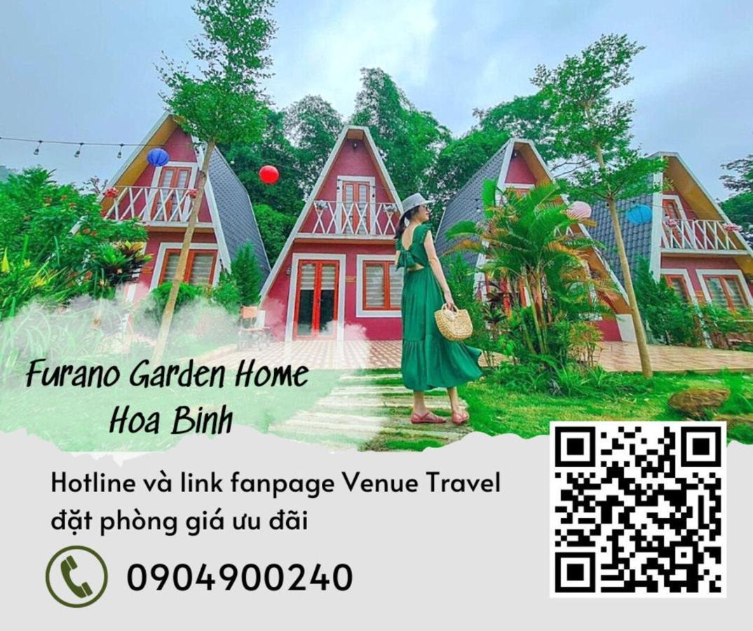 Furano Garden Home Hoa Binh - Venuestay Zewnętrze zdjęcie